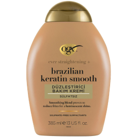 Ogx Brazilian & Keratin Smooth Conditioner - Düzleştirici Etkili Bakım Kremi 385ml - Ogx