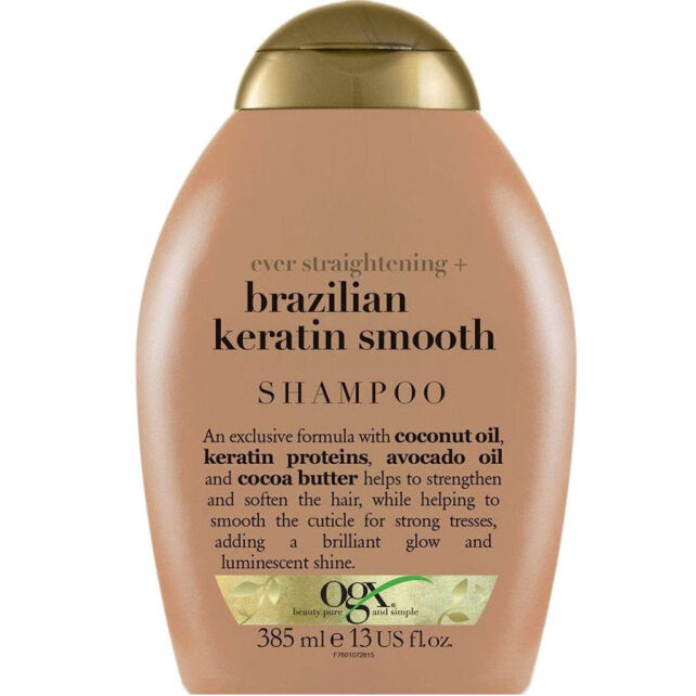 Ogx Brazilian & Keratin Smooth Shampoo - Düzleştirici Etkili Bakım Şampuanı 385ml - 1