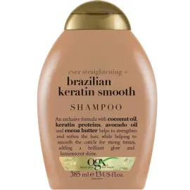 Ogx Brazilian & Keratin Smooth Shampoo - Düzleştirici Etkili Bakım Şampuanı 385ml - Ogx