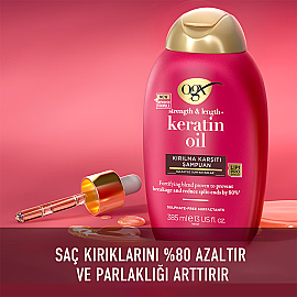 Ogx Keratin Oil Conditioner - Kırılma Karşıtı Saç Bakım Kremi 385ml - 3