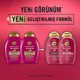 Ogx Keratin Oil Conditioner - Kırılma Karşıtı Saç Bakım Kremi 385ml - 8