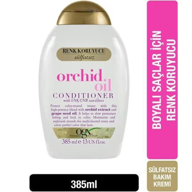 Ogx Orchid Oil Conditioner - Boyalı Saçlar için Bakım Kremi 385ml - 2