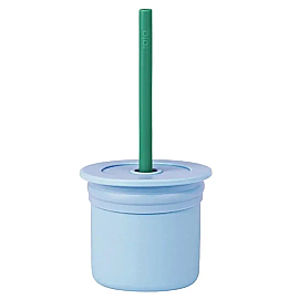OiOi Ham Hüp Alıştırma Seti Mineral Blue - Aqua Green - OiOi