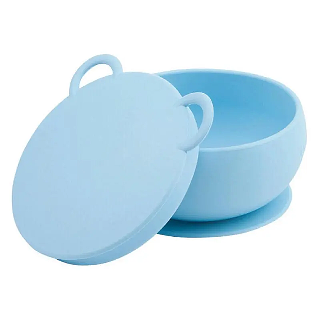 OiOi Kapaklı Kase - Mineral Blue - 1