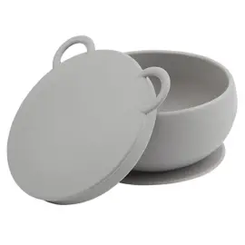 OiOi Kapaklı Kase - Powder Grey - OİOİ