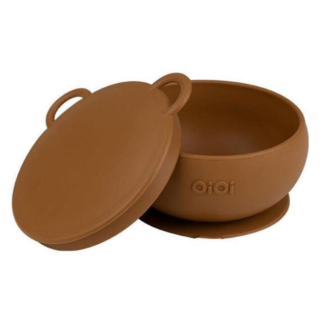 OiOi Kapaklı Kase - Woody Brown - 1