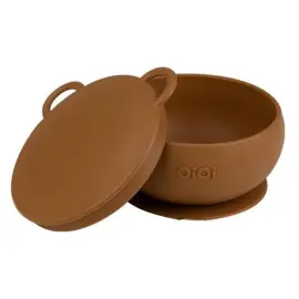OiOi Kapaklı Kase - Woody Brown - OİOİ