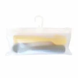 OiOi Nam Nam Mama Kaşığı Mellow Yellow - Powder Green 2'li - OiOi