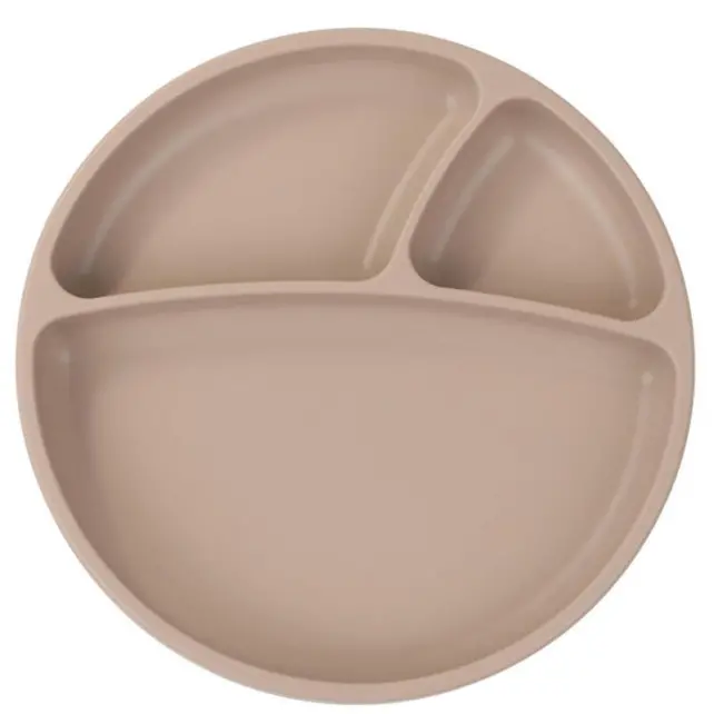 OiOi Porsiyon Mama Tabağı - Bubble Beige - 1