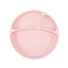 OiOi Porsiyon Mama Tabağı - Pinky Pink - OiOi