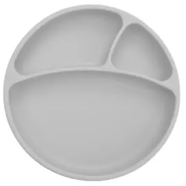 OiOi Porsiyon Mama Tabağı - Powder Grey - OİOİ