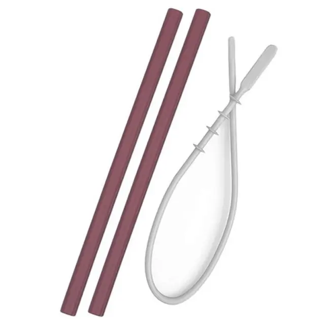 OiOi Silikon Pipet 2'li Velvet Rose & Temizleme Fırçası - 1