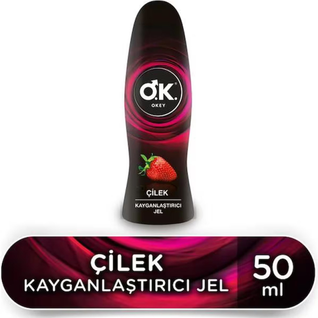 Okey Kayganlaştırıcı Jel Çilek 50ml - 2