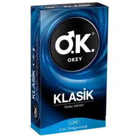 Okey Klasik Prezervatif 10'lu - Okey
