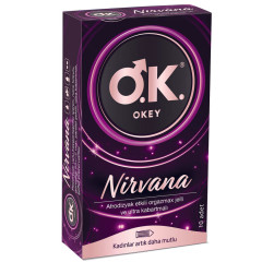 Okey Nirvana Prezervatif 10'lu - Okey