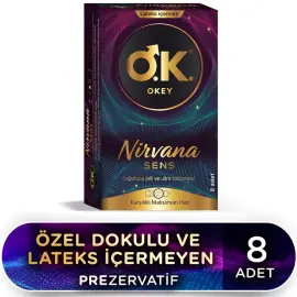 Okey Nirvana Sens Prezervatif 8 Adet - 2