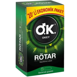 Okey Rötar Max Prezervatif 20 Adet - Okey