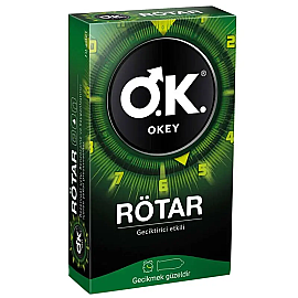 Okey Rötar Prezervatif 10'lu - Okey