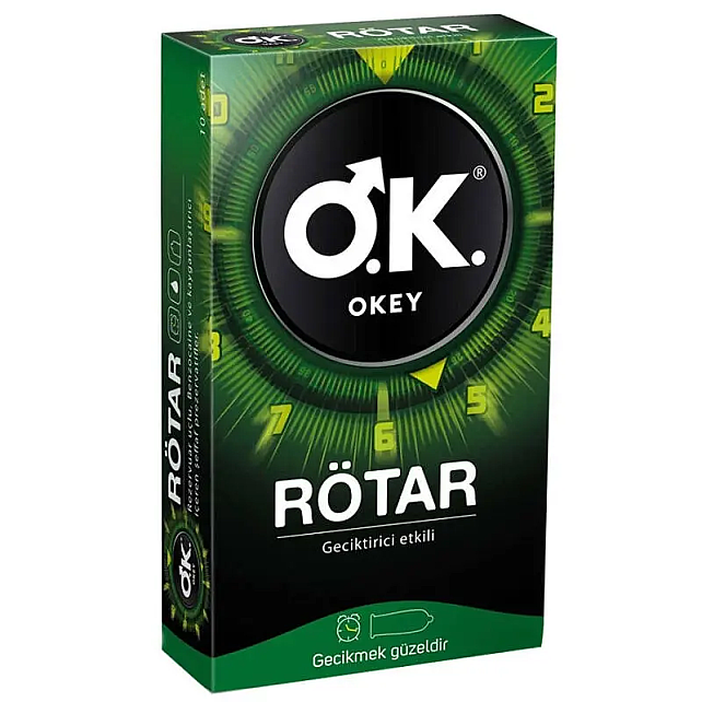 Okey Rötar Prezervatif 10'lu - 1