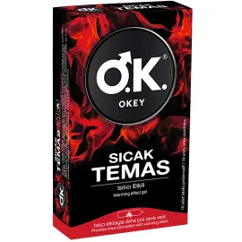 Okey Sıcak Temas Prezervatif 10'lu - Okey