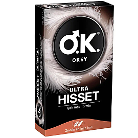 Okey Ultra Hisset Prezervatif 10'lu - Okey
