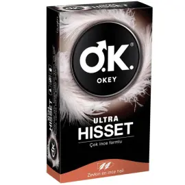 Okey Ultra Hisset Prezervatif 10'lu - Okey