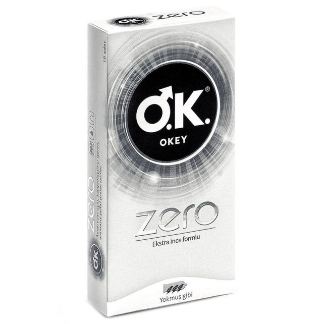Okey Zero Prezervatif 10'lu Okey Zero Prezervatif 10'lu