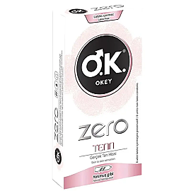 Okey Zero Tenn Prezervatif 8 Adet - Okey