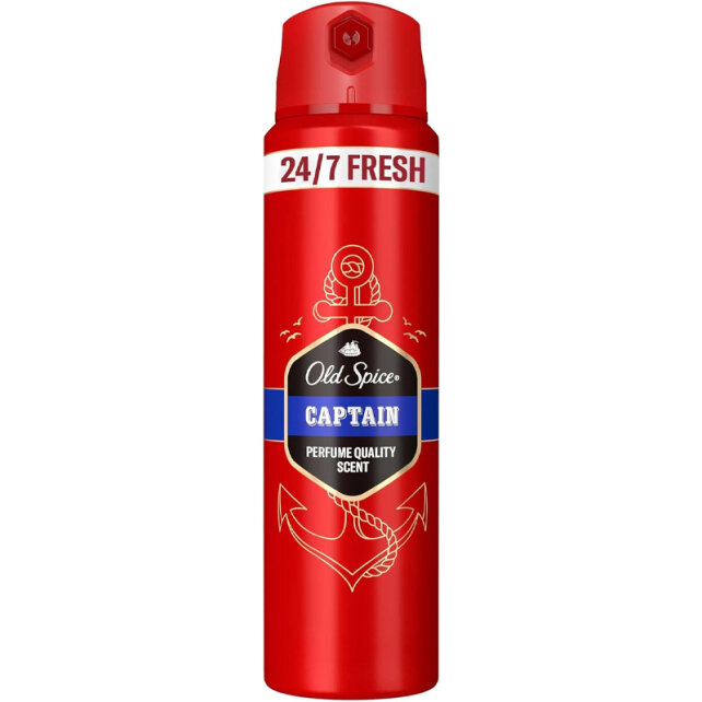 Old Spice Captain Sprey Deodorant 150ml - 1