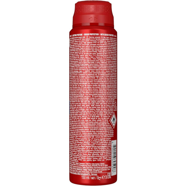 Old Spice Captain Sprey Deodorant 150ml - 4
