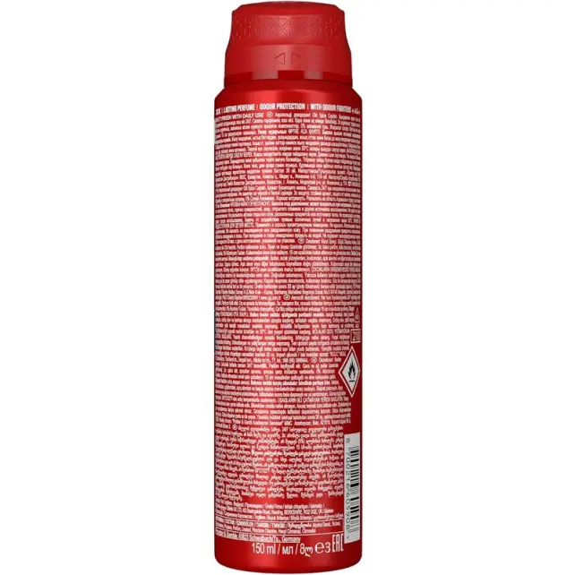 Old Spice Captain Sprey Deodorant 150ml - 4
