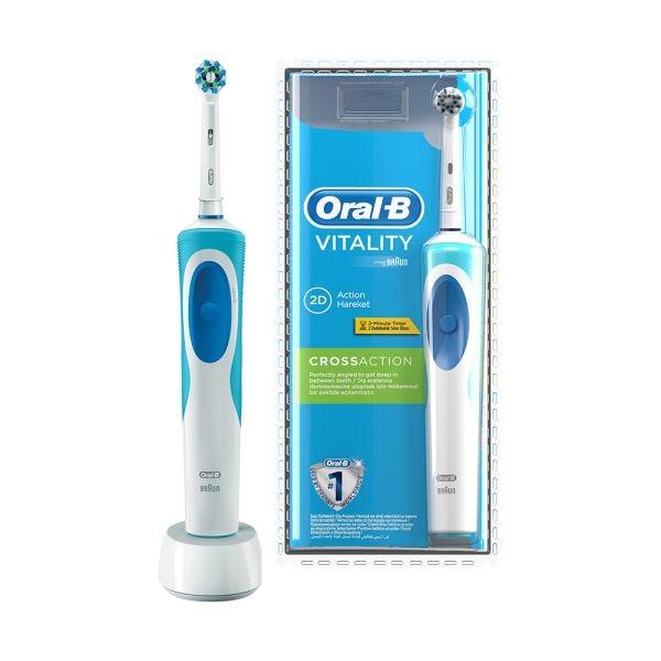 Oral-B D12 Vitality Cross Action 2D Şarjlı Diş Fırçası Oral-B D12 Vitality Cross Action 2D Şarjlı Diş Fırçası