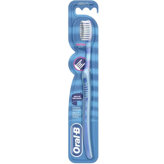Oral-B Ortho Brush Soft 35 - Ortodontik Diş Fırçası Yumuşak - 1