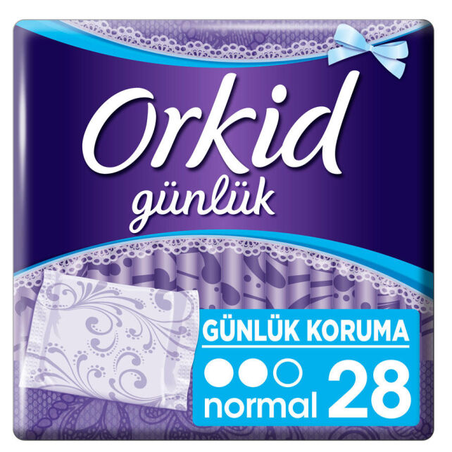 Orkid Günlük Koruma Günlük Ped Normal 28 adet - 1