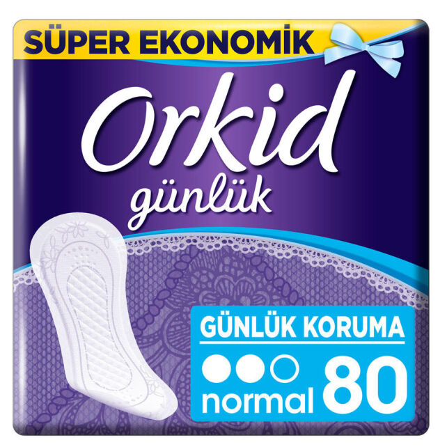 Orkid Günlük Koruma Günlük Ped Normal 80 Adet - 1
