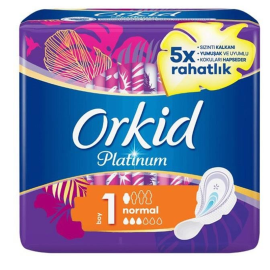 Orkid Platinum Normal Ped - Ekonomik Paket 10 Adet - Orkid
