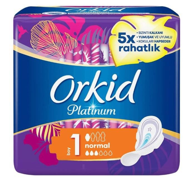 Orkid Platinum Normal Ped - Ekonomik Paket 10 Adet - 1