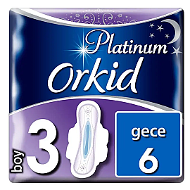 Orkid Platinum Ultra Gece Ped 6 Adet - Orkid