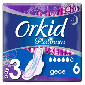 Orkid Platinum Ultra Gece Ped 6 Adet - 2