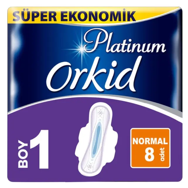 Orkid Platinum Ultra Normal Ped 8 Adet - 1