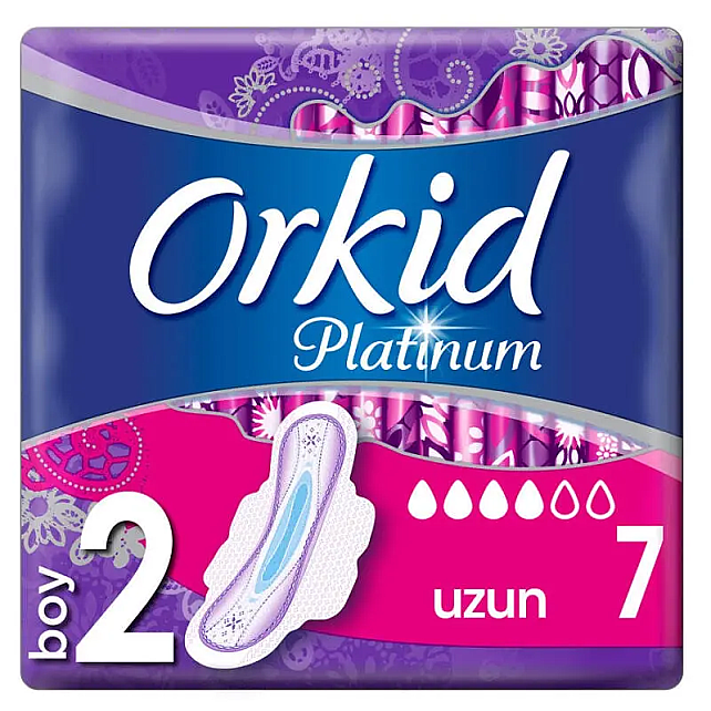 Orkid Platinum Ultra Uzun Ped 7 Adet - 2