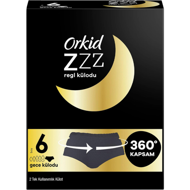 Orkid Regl Kilodu - Gece 2 Adet - 1