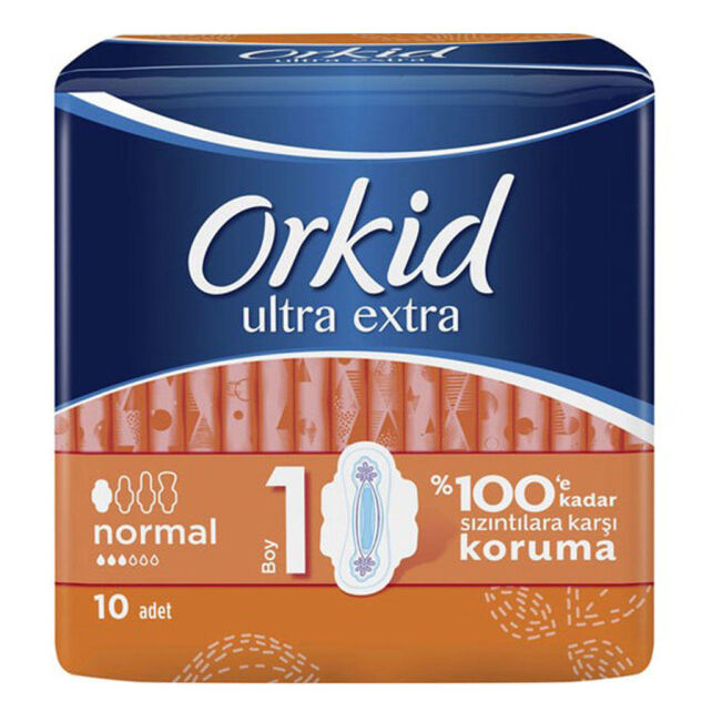 Orkid Ultra Extra Normal Ped 8 Adet - 1