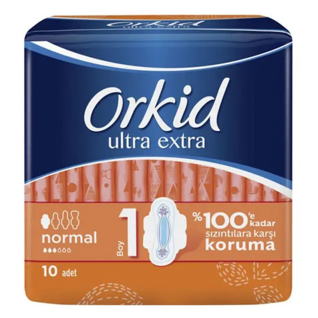Orkid Ultra Extra Normal Ped 8 Adet - 1