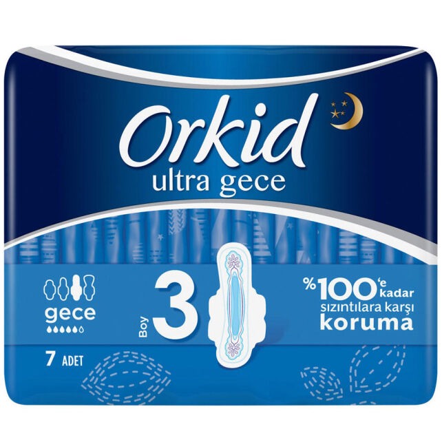 Orkid Ultra Gece Ped 6 Adet Orkid Ultra Gece Ped 6 Adet