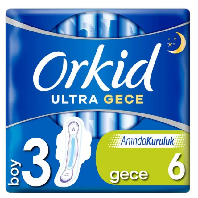 Orkid Ultra Gece Ped 6 Adet - 2