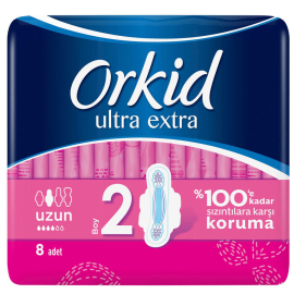 Orkid Ultra Kanatlı Uzun Ped 7 Adet - Orkid