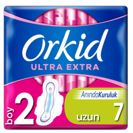Orkid Ultra Kanatlı Uzun Ped 7 Adet - 2
