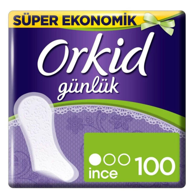 Orkid Yaprak Normal Günlük Ped 100 Adet - 1