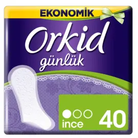 Orkid Yaprak Normal Günlük Ped 40 Adet - Orkid